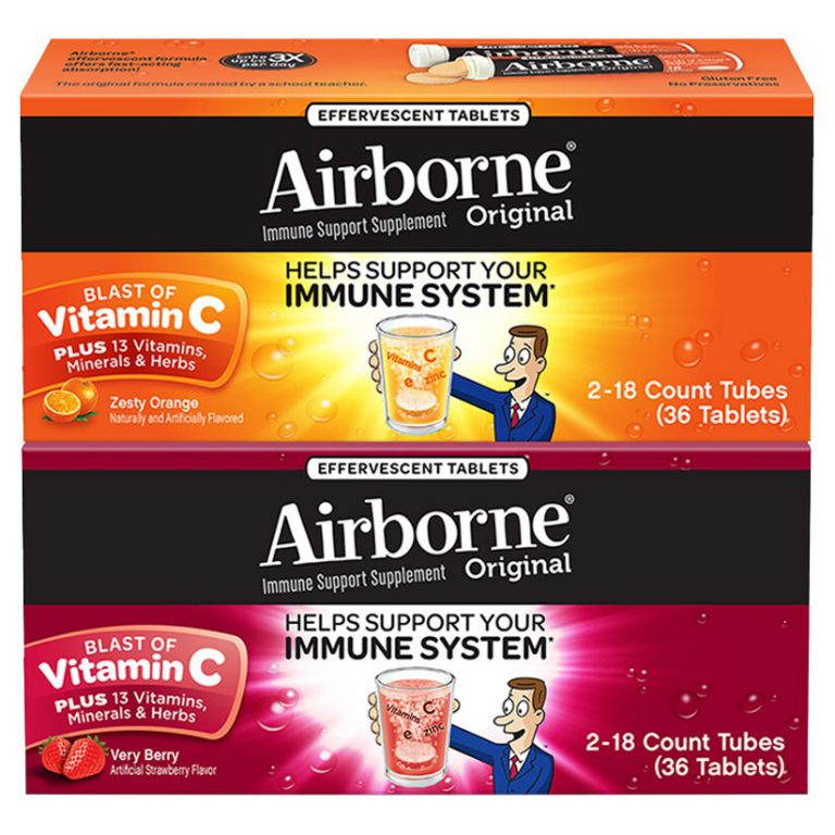 Airborne 多元维生素泡腾片 增强免疫力