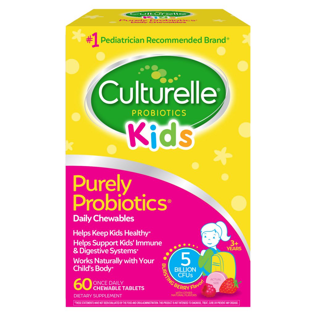 康萃乐儿童益生菌咀嚼片 Culturelle Kids Chewables Probiotic