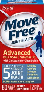 Move Free 维骨力 绿瓶 氨糖软骨素+MSM+VD