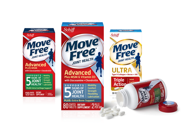Move Free 维骨力 7种瓶装配方